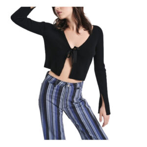 Rollas Cecile Knit Top - Black