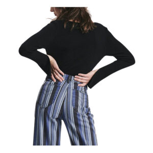 Rollas Cecile Knit Top - Black