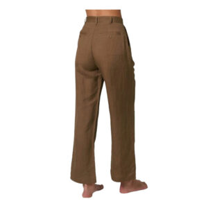 Rollas Chloe Pleat Linen - Tobacco