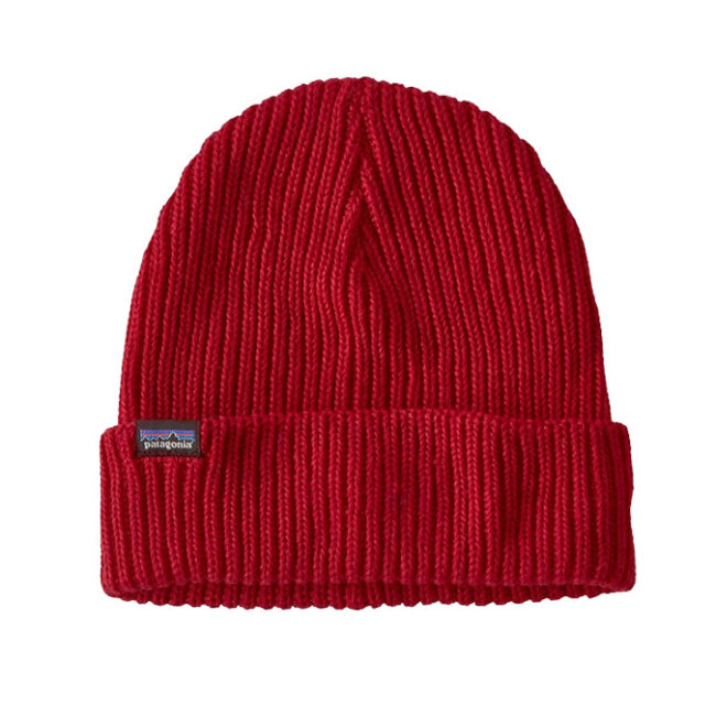 Patagonia Fishermans Rolled Beanie - Touring Red