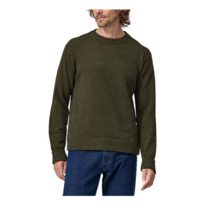 Patagonia M's Recycled Wool Blend Sweater - Basin Green