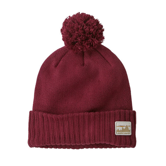 Patagonia Powder Town Beanie - '73 Skyline: Carmine Red