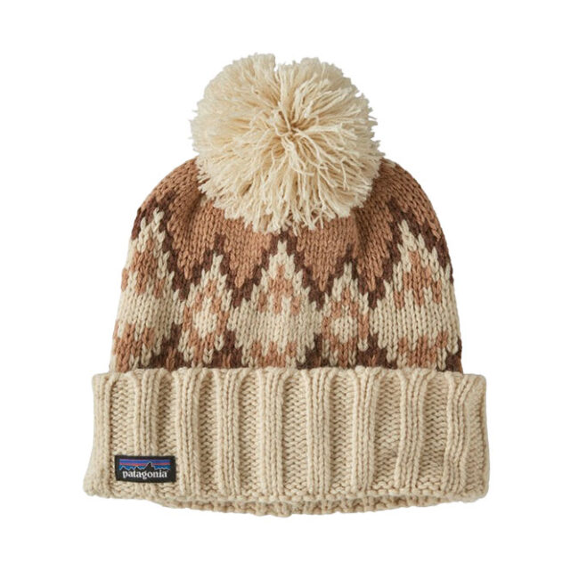 Patagonia Snowbelle Beanie - Morning Flight: Dark Natural