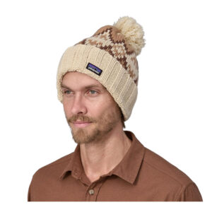 Patagonia Snowbelle Beanie - Morning Flight: Dark Natural