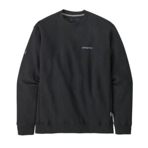 Patagonia Fitz Roy Icon Uprisal Crew Sweatshirt - Ink Black