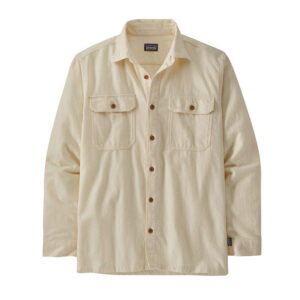 Patagonia M's L/S Organic Cotton MW Fjord Flannel Shirt - Undyed Natural