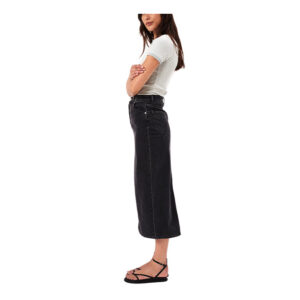 Rollas Chicago Skirt Ash Black - Washed Black