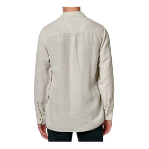 Rollas Stripe Hemp Shirt - Sand