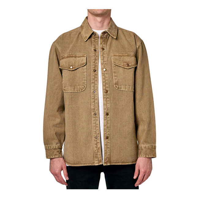 Rollas Trade Drill Shacket - Sand
