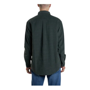 Thrills Gravitating Naturally Cord Long Sleeve Shirt - Thyme