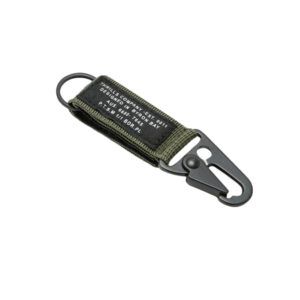 Thrills Minimal Military Clip Keyring - Army Green