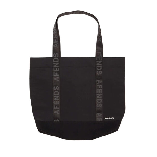Afends Outline Oversized Tote Bag - Black