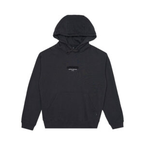 Afends Vinyl Recycled Pull On Hood - Charcoal