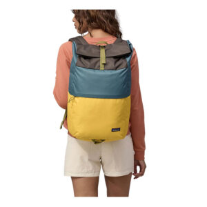 Patagonia Fieldsmith Roll Top Pack - Patchwork: Surfboard Yellow/Abalone Blue