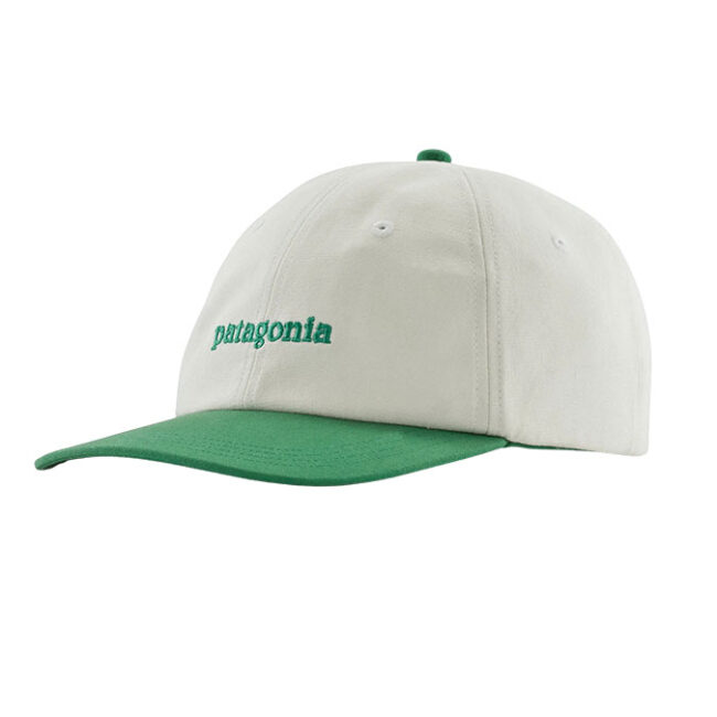 Patagonia Fitz Roy Icon Trad Cap - Text Logo: Gather Green