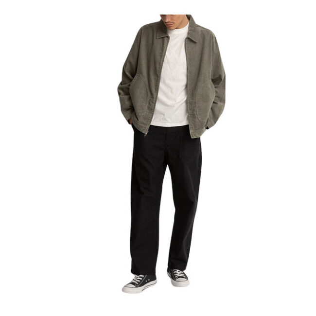 Rhythm Cord Utility Jacket - Sage