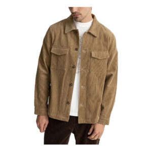 Rhythm Cord Overshirt - Sand