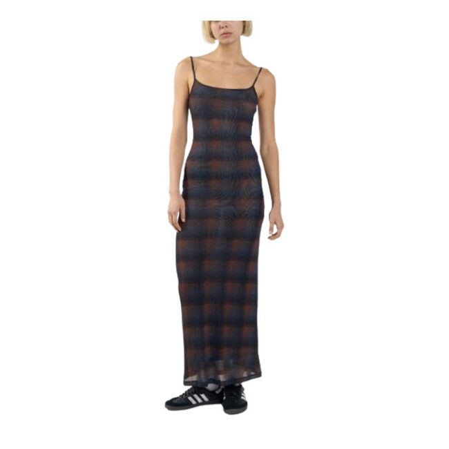 Thrills Enmesh Dress - Midnight Blue