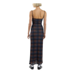 Thrills Enmesh Dress - Midnight Blue