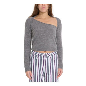 Misfit Nights Over Egypt LS Knit - Charcoal