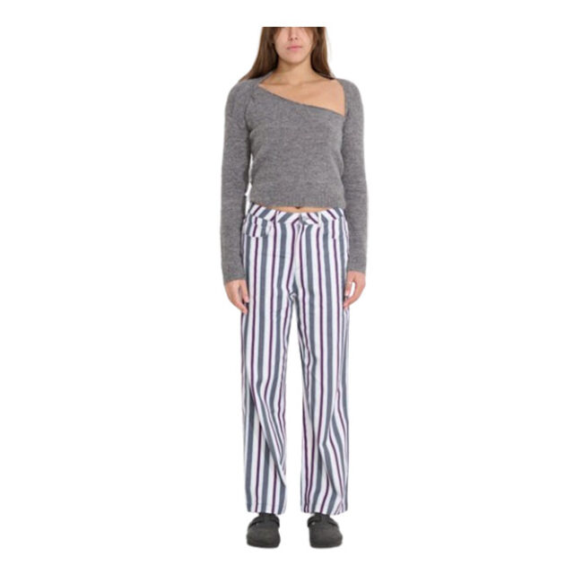 Misfit Nights Over Egypt LS Knit - Charcoal