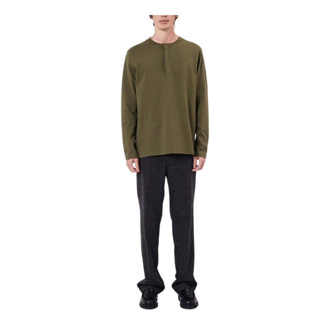 Neuw Henley LS - Olive