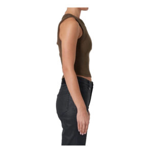 Neuw Jonesy Recut Singlet - Kelp
