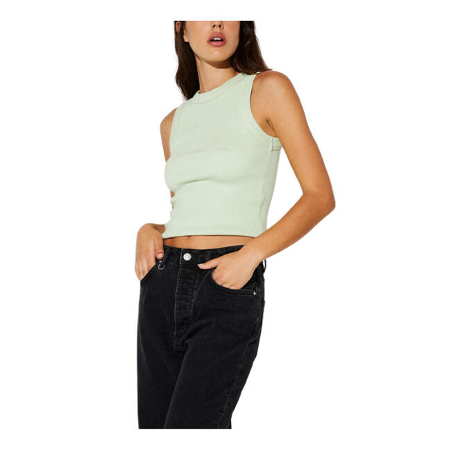 Neuw Jonesy Singlet - Aloe