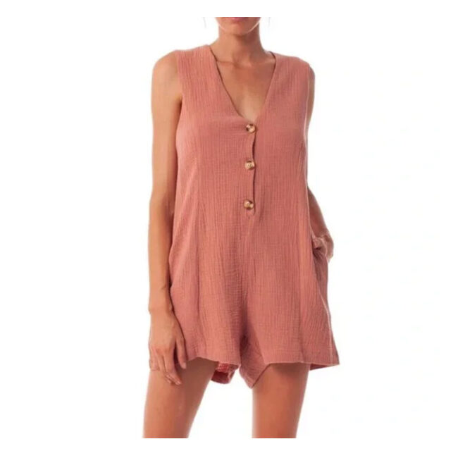 Rhythm Camille Jumpsuit - Sunburn