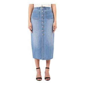 Rollas Sailor Skirt - Mid Vintage Indigo