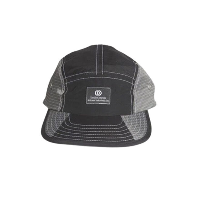 Thrills Cortex Curved 5 Panel Cap - Black