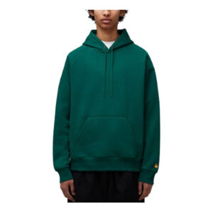 Carhartt Hooded Chase Sweat - Cherville/ Gold