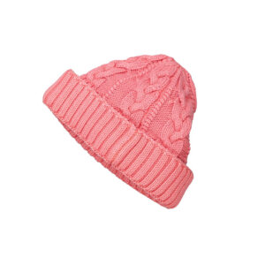 NN07 Cable Knit Beanie 6619 - Spiced Coral