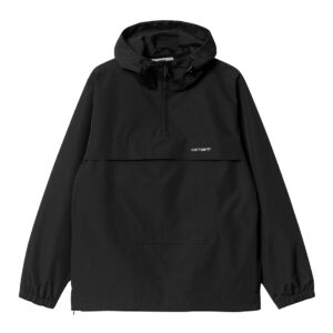 Carhartt Windbreaker Pullover - Black/ White