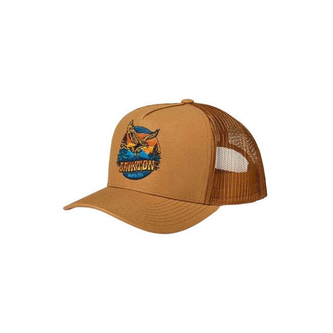 Brixton Ridgewood NP MC Trucker Cap - Copper/ Copper