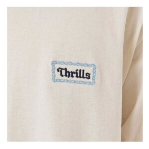 Thrills Terrace O/Sized Fit Tee - Heritage White
