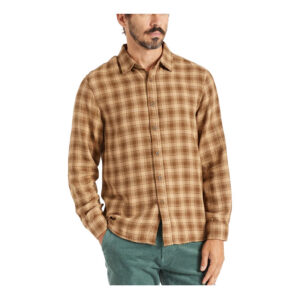 Brixton Cruz SW L/S Flannel - Mojave/Deep Palm