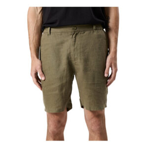Mr Simple Tanner 3.0 Linen Shorts - Fatigue