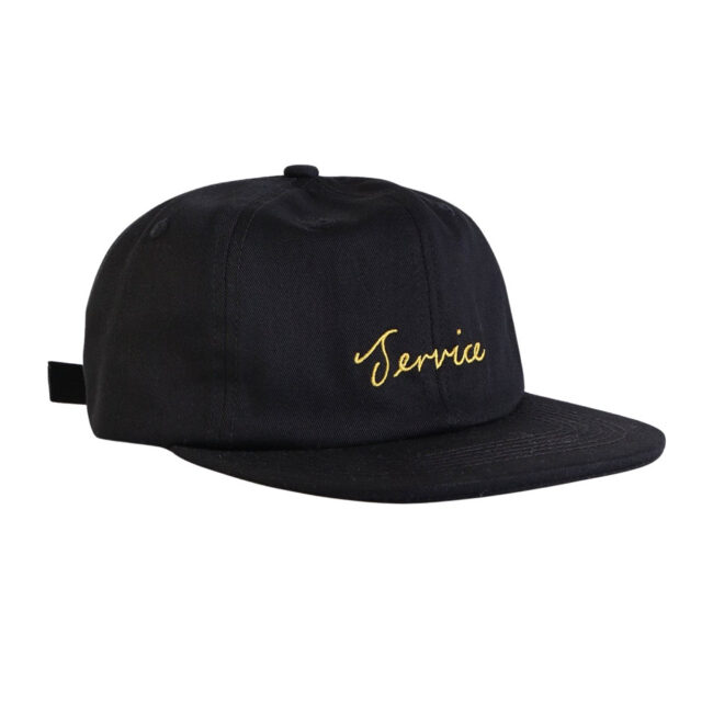 Service Works Script Cap - Black