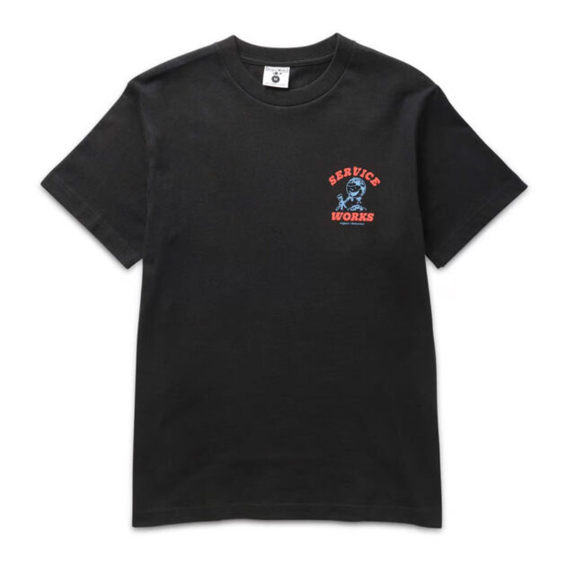Service Works Organic Chefswear Tee - Black