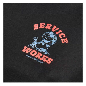 Service Works Organic Chefswear Tee - Black