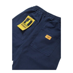 Service Works Classic Canvas Chef Shorts - Navy