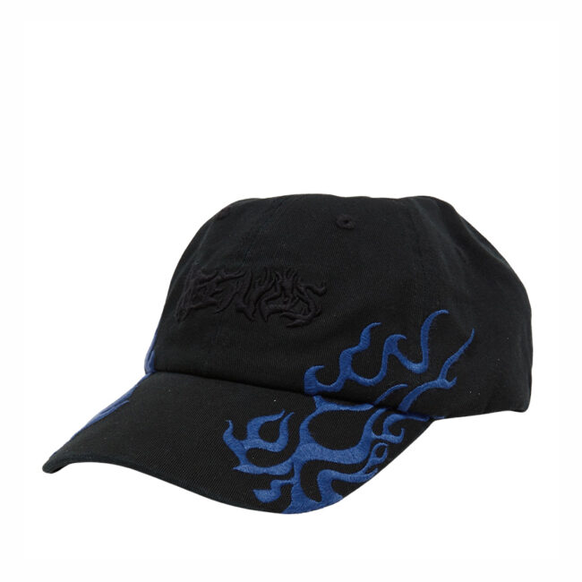 Afends Scorched Six Panel - Black