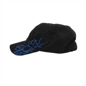 Afends Scorched Six Panel - Black