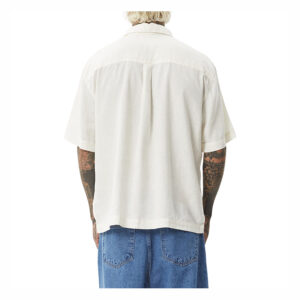 Afends Everyday Hemp Short Sleeve Shirt - White