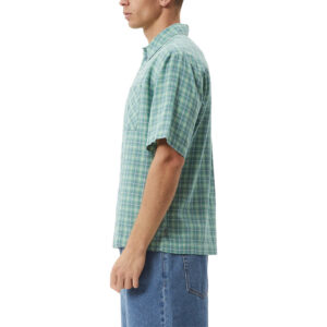 Afends Creator Recycled Short Sleeve Shirt - Pine