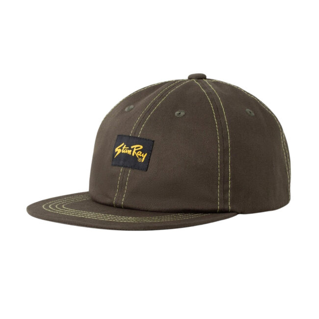 Stan Ray Ball Cap - Neon Stitch/Peat