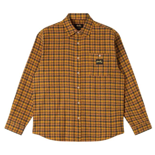 Stan Ray Flannel Shirt - Orange Plaid