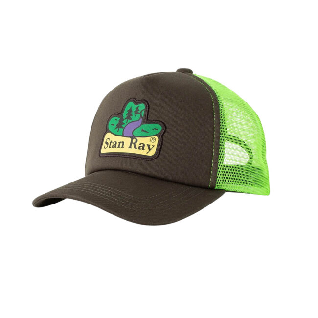 Stan Ray Trucker Cap - Peat/Lime