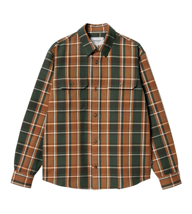 Carhartt Hobart L/S Shirt - Hobart Check/Sycamore